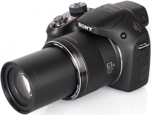 Sony-Cyber-shot-DSC-H400-left
