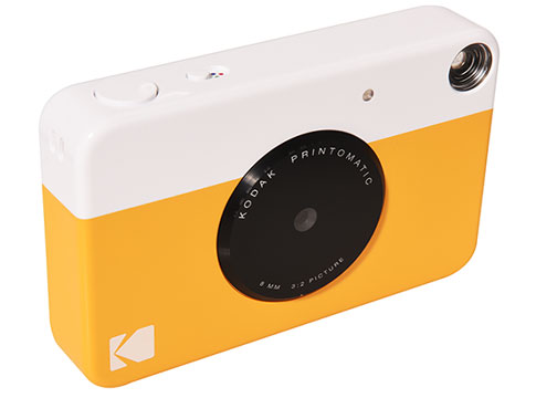 Kodak Printomatic Instant Print Camera - Prints on Zink 2 x 3 Photo Paper  (Gray) 