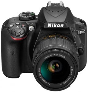 Nikon-D3400-black-front