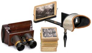 Stereoscopic-Slide-Viewers,-circa-1870