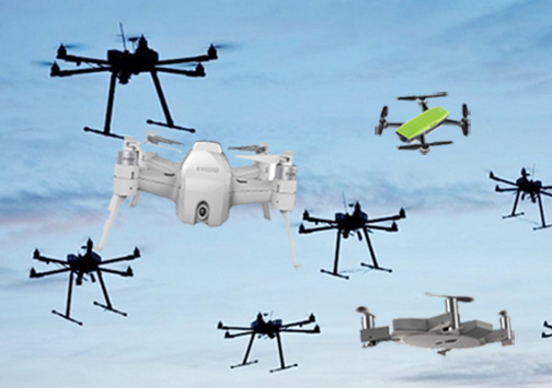 drones-flying