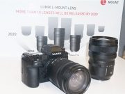 Panasonic-Lumix-S1R-and-lens-under-glass-