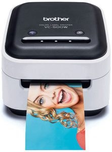 Brother VC500W printer with Zink Tech