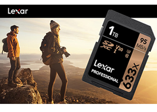 Lexar 1TB SD card and 1TB microSD card 
