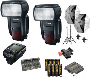 Professional lighting systems Canon-Speedlite-600EX-II-RT-Two-Flash-Kit-Rev