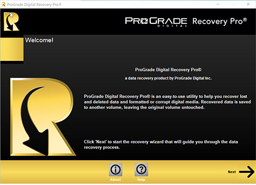 ProGrade-Recovery-Pro-Intro-Screen
