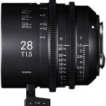 Sigma-28mm-T1.5-FF cine lenses