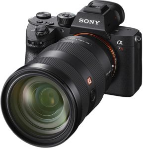 professional mirrorless cameras Sony-Alpha-a7R-III-left