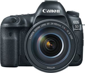 professional DSLRs Canon-EOS-5D-Mark-IV-w-EF24-105-front