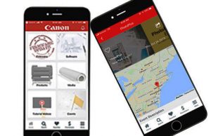What’s Happening October 2019 Canon-large-format-printer-APP-banner