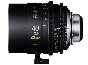i Technology Sigma-FF-Classic-Art-Prime-Cine-40mm-T2.5