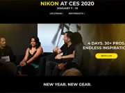 Nikon at CES 2020 Banner
