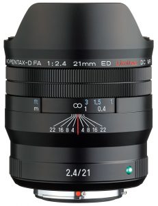 HD-PENTAX-D-FA-21mm-F2.4ED-Limited-DC-WR-black-front