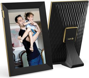 Nixplay-Smart-10.1-inch-Touch-front-back digital photo frames