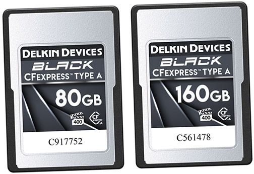 Delkin-Black-CFexpress-Type-A-80GB-160GB