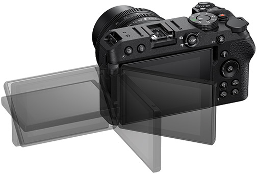 Nikon-Z-30-tilting-LCD-vlogging cameras