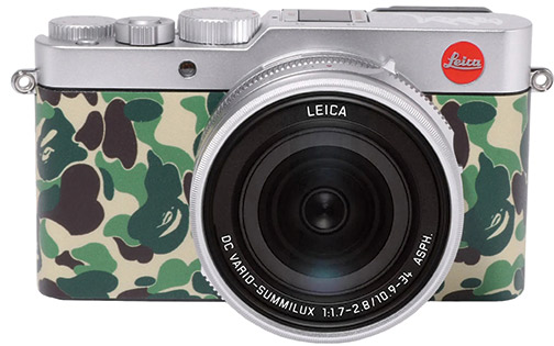 Leica-D-Lux-7-Bathing-Ape-X-Stash-SILVER