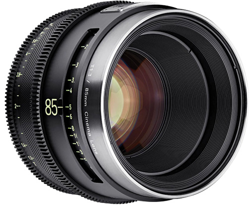 purpose-built cine lenses-Rokinon-85mm-T1.3-XEEN-Meister-right