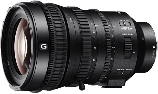 purpose built cine lenses Sony-E-PZ-18-110mm-f4-G-OSS