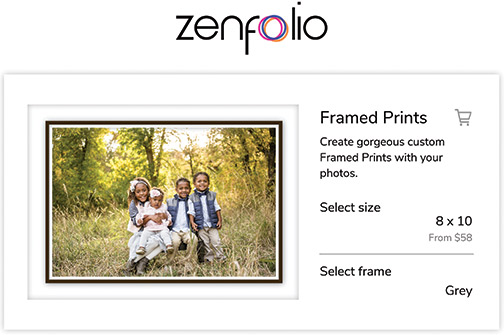 Zenfolio and Fujifilm-Zenfolio-Selling-Cart