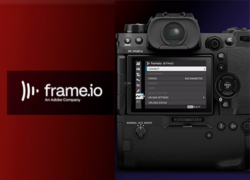 Fujiflm-frame.io-screen