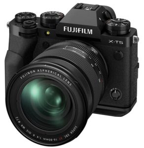 Fujifilm-X-T5-left-vlogging cameras