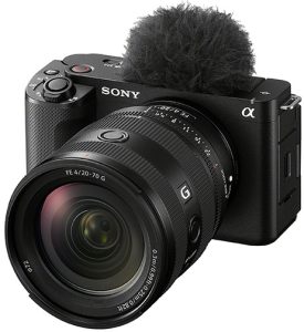 Sony camera remote sdk-Sony-Alpha-ZV-E1_left_black