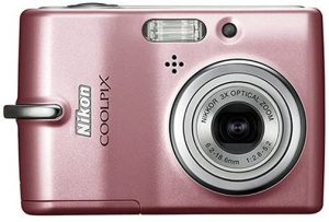 Nikon-Coolpix-pink-digital point-and-shoot cameras