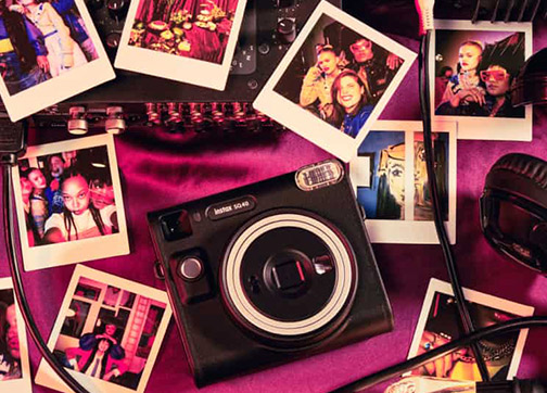 Fujifilm Instax Square SQ40 Instant Camera Debuts with Sunset Film
