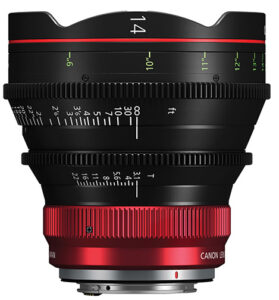 Canon-cn-r14mm-T3.1-L-F-vert-Canon RF-mount cinema prime lenses 