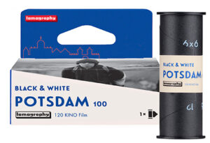 Lomo-postdam-kino-bw-120-film__packaging-front-with-film-roll
