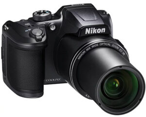 Nikon-Coolpix-B500-black-right-super-zoom camera