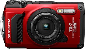 OM-System-Tough-TG-7-red-outdoor adventure cameras