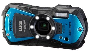 Pentax_WG-90_Blue outdoor adventure cameras