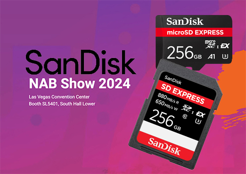 SanDisk-Western-Digital-NAB-2024