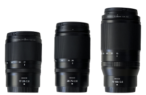 Nikon Z Trio of Lenses